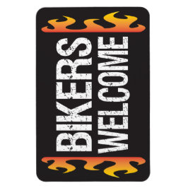 Ímã Bikers Bem-Vindo Evento de Motociclo ou Negócios