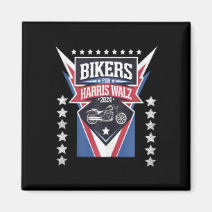 Imã Bikers For Harris Wheimer 2024 Harris Waltz 2024 E