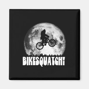 Imã Bikesquatch! Mountain Bike Bigfoot Lua Cheia Tre