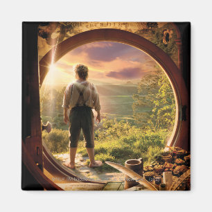 Imã BILBO BAGGINS™ de volta na colagem de Shire