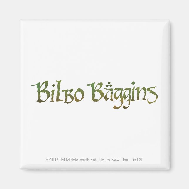 Imã BILBO BAGGINS™ Texturizado (Frente)