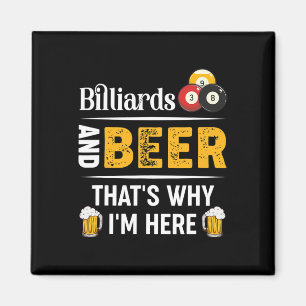 Imã Bilhar E Cerveja É Por Isso Que Estou Aqui Jogador