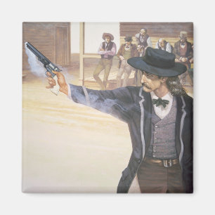 Imã "Bill selvagem" Hickok (1837-76) demonstra sua