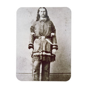 Ímã "Bill selvagem" Hickok (1837-76) (foto de b/w)