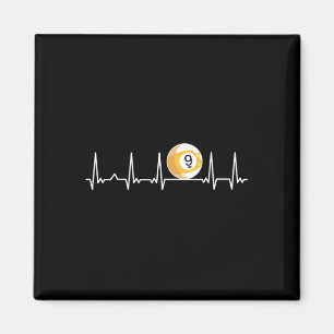 Imã Billiard Heartbeat Piscina Chalk Billiard Pla
