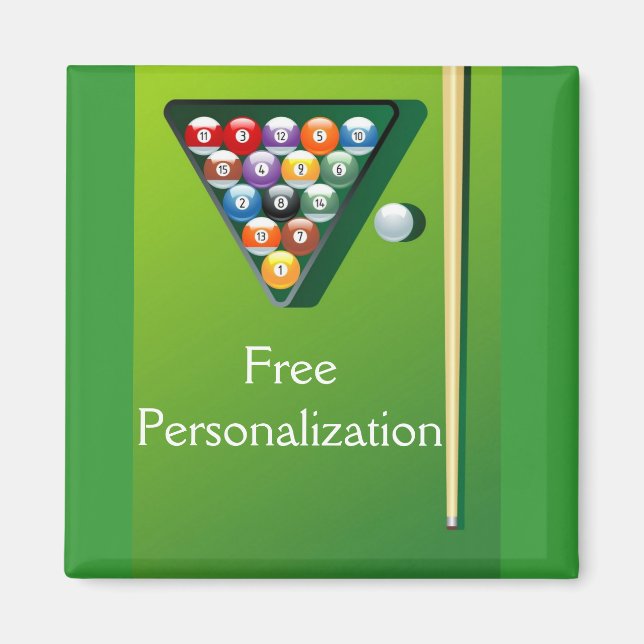 Imã Billiard Magnet (Frente)