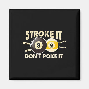 Imã Billiard Piscina Snooker Player Engraçado Não