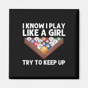 Imã Billiards Art For Girls 8 Ball Piscina Billiard
