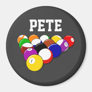 Imã Billiards modelo, design popular