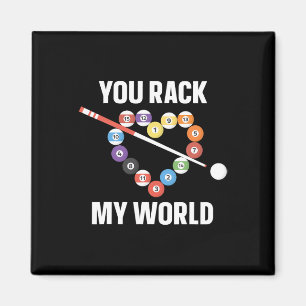 Imã Billiards Piscina Player Ball Pun Dias de os namor