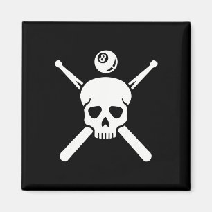 Imã Billiards Skull