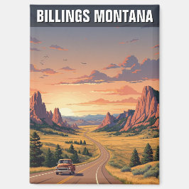 Imã Billings Montana Viagem