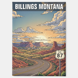 Imã Billings Montana Viagem