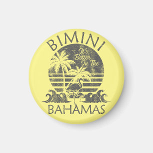 Imã Bimini Bahamas Cruise de Vacinação de Magnet Retro