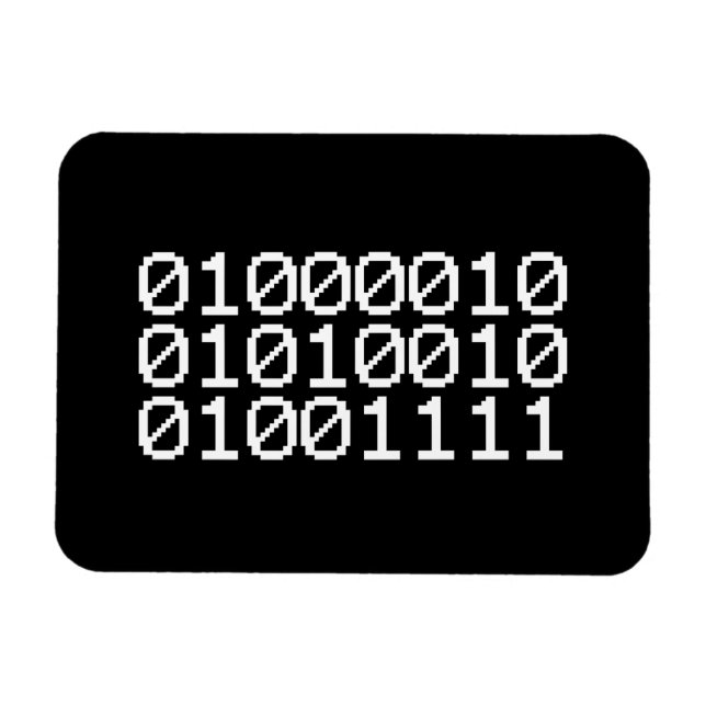 ÍMÃ BINARY BRO (Horizontal)