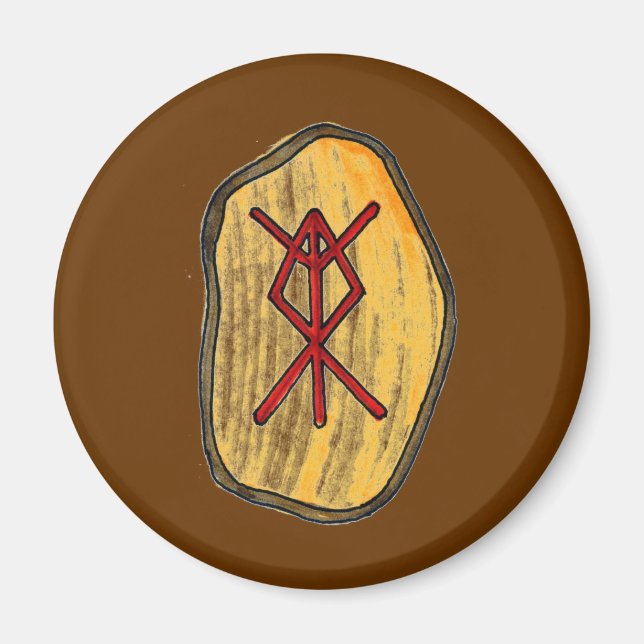 Imã Bind Rune: Proteção Doméstica (Frente)