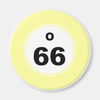 Imã Bingo Ball O
