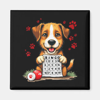Imã Bingo e Cachorro Engraçado Presente de Amor de Bin
