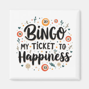 Imã Bingo é o meu bilhete para a felicidade Engraçado