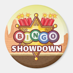 Imã Bingo Showdown Magnet