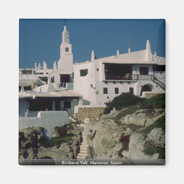 Imã Binibeca Vell, Menorca, Espanha (Frente)