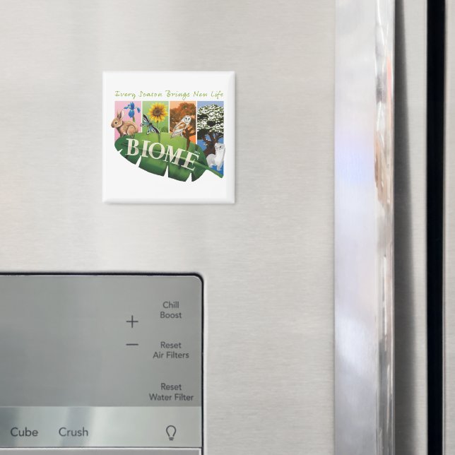 Imã Biome Seasons Magnet (In Situ (Fridge))