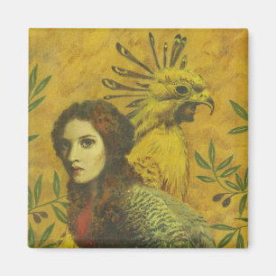 Imã Bird Lady Magnet