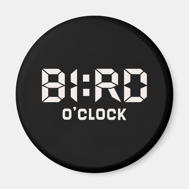 Imã BIRD O'Clock (Frente)