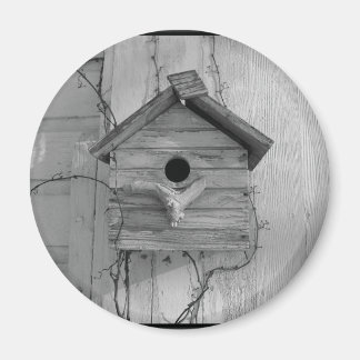 Imã Birdhouse Rustic