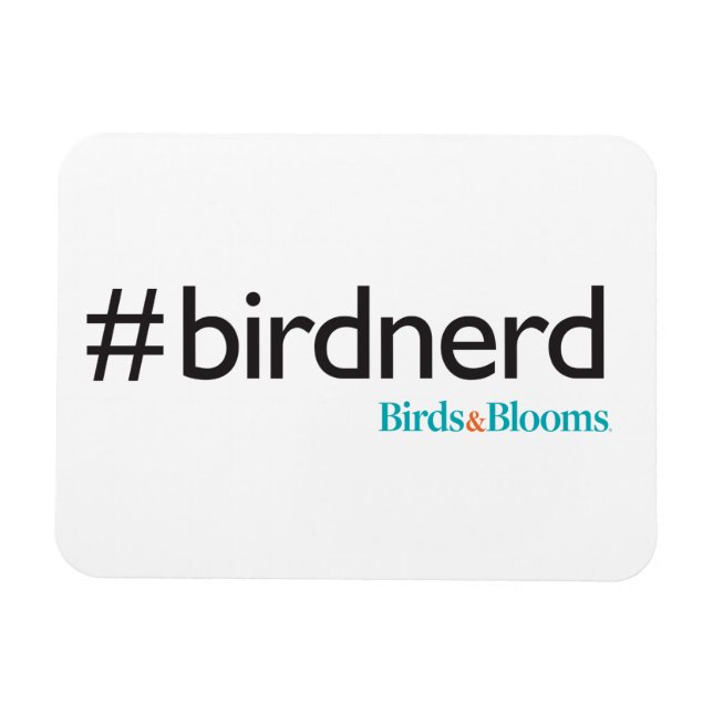 Ímã #BirdNerd (Horizontal)