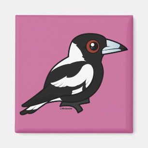 Imã Birdorable Australian Magpie