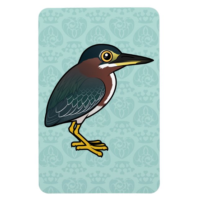 Ímã Birdorable Green Heron (Vertical)