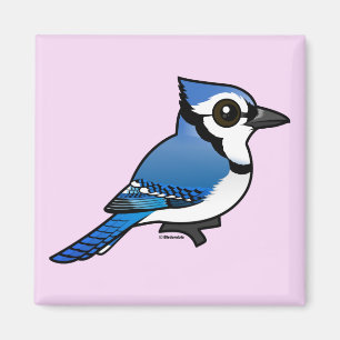 Imã Birdorable Jay azul