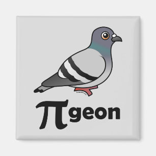 Imã Birdorable PI-geon / Pigeon Pi