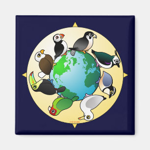 Imã Birdorables do mundo