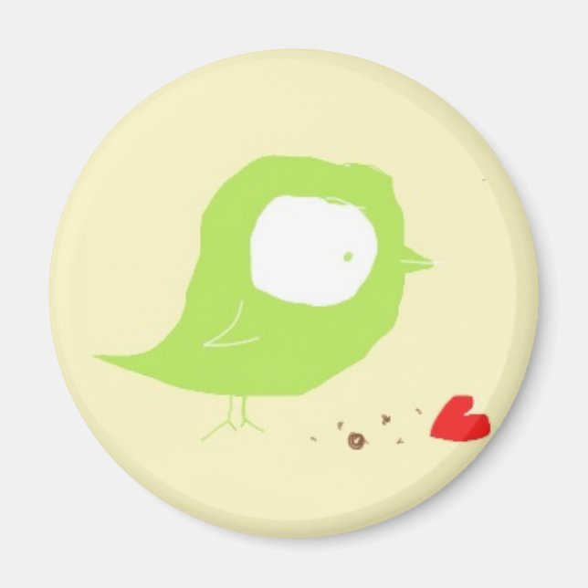 Imã Birdy Encontrou Amor (Frente)