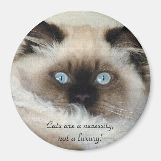 Imã Birman - Ragdoll Cat Lover Magnet