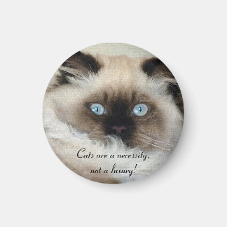 Imã Birman - Ragdoll Cat Lover Magnet