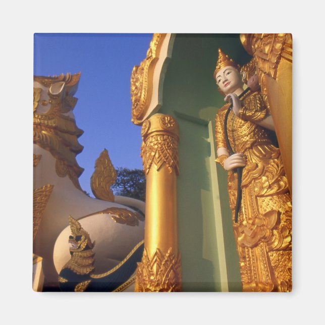 Imã Birmânia (Mianmar), Rangoon (Yangon) Templo (Frente)