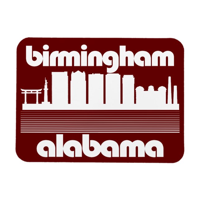 Ímã Birmingham, Alabama (Horizontal)
