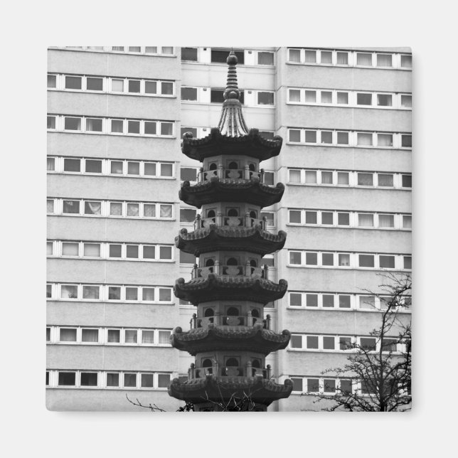 Imã Birmingham China Pogoda (Frente)