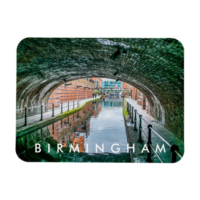 Ímã Birmingham imã de geladeira de túnel de canal (Horizontal)