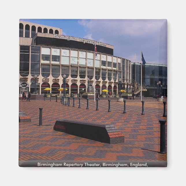 Imã Birmingham Repertory Theater, Birmingham, Inglater (Frente)