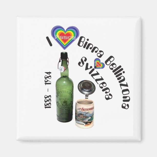Imã Birra Bellinzona Magnet (Frente)