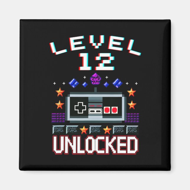 Imã Birthday Boy Level 12 Desbloqueou Jogo Engraçado G (Frente)