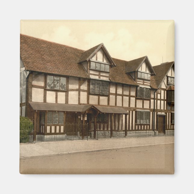 Imã Birthplace de Shakespeare, Stratford-on-Avon, Rein (Frente)