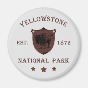 Imã Bisão Parque Nacional de Yellowstone