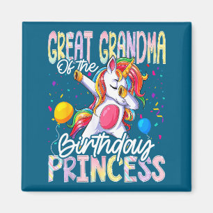 Imã Bisavó da Princesa de Aniversário Dabbing Uni