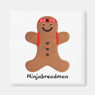 Imã Biscoito de Ninjabreadman (biscoito)