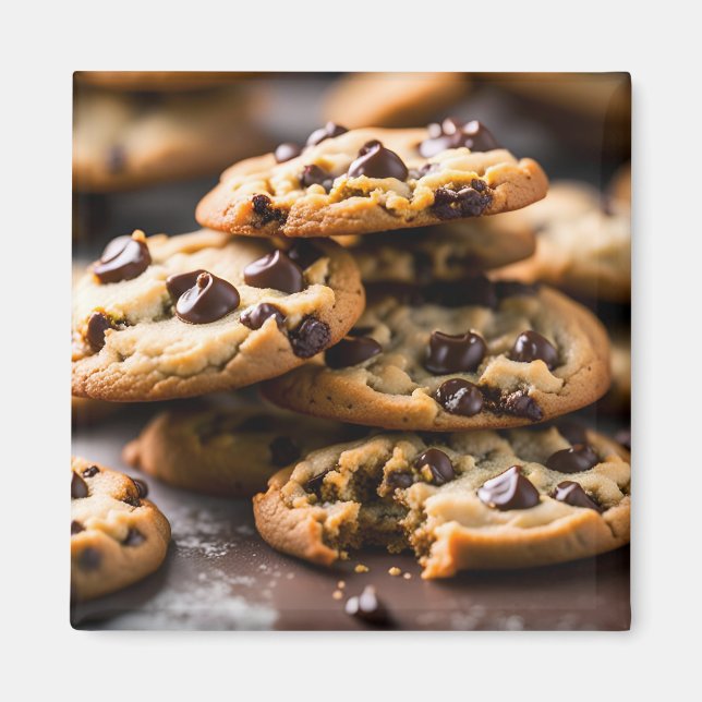 Imã Biscoitos com gotas de chocolate (Frente)
